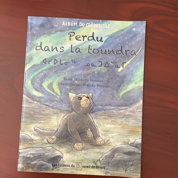 Quebec album d’enfants Perdu dans la toundra - signee par illustratice - neuf - Picture 3 of 4